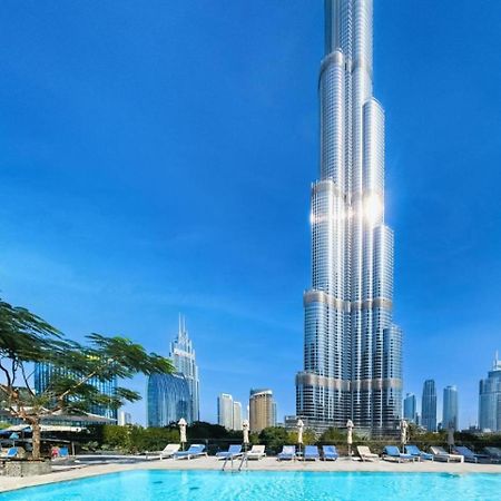 Gorgeous High Floor 3-Bed With Full Burj View Daire Dubai Dış mekan fotoğraf