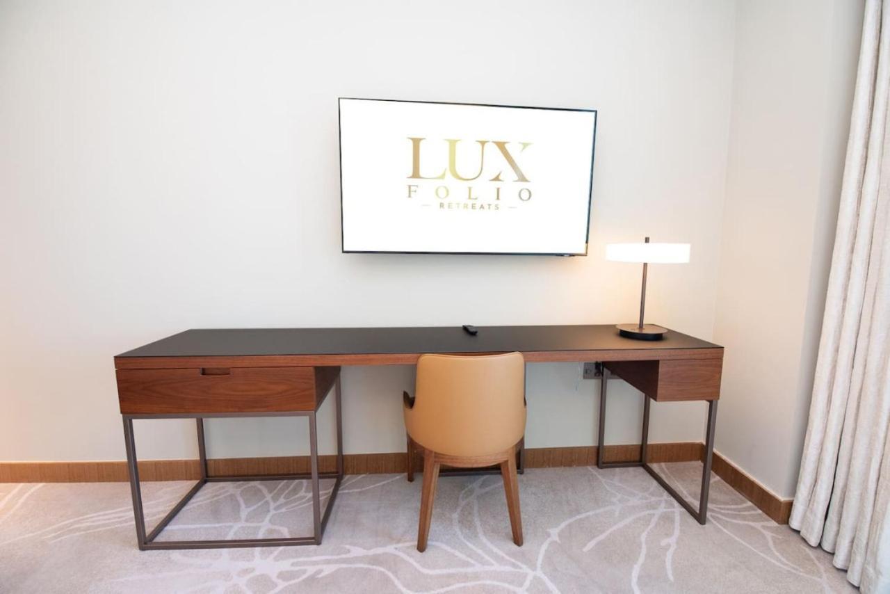 Gorgeous High Floor 3-Bed With Full Burj View Daire Dubai Dış mekan fotoğraf