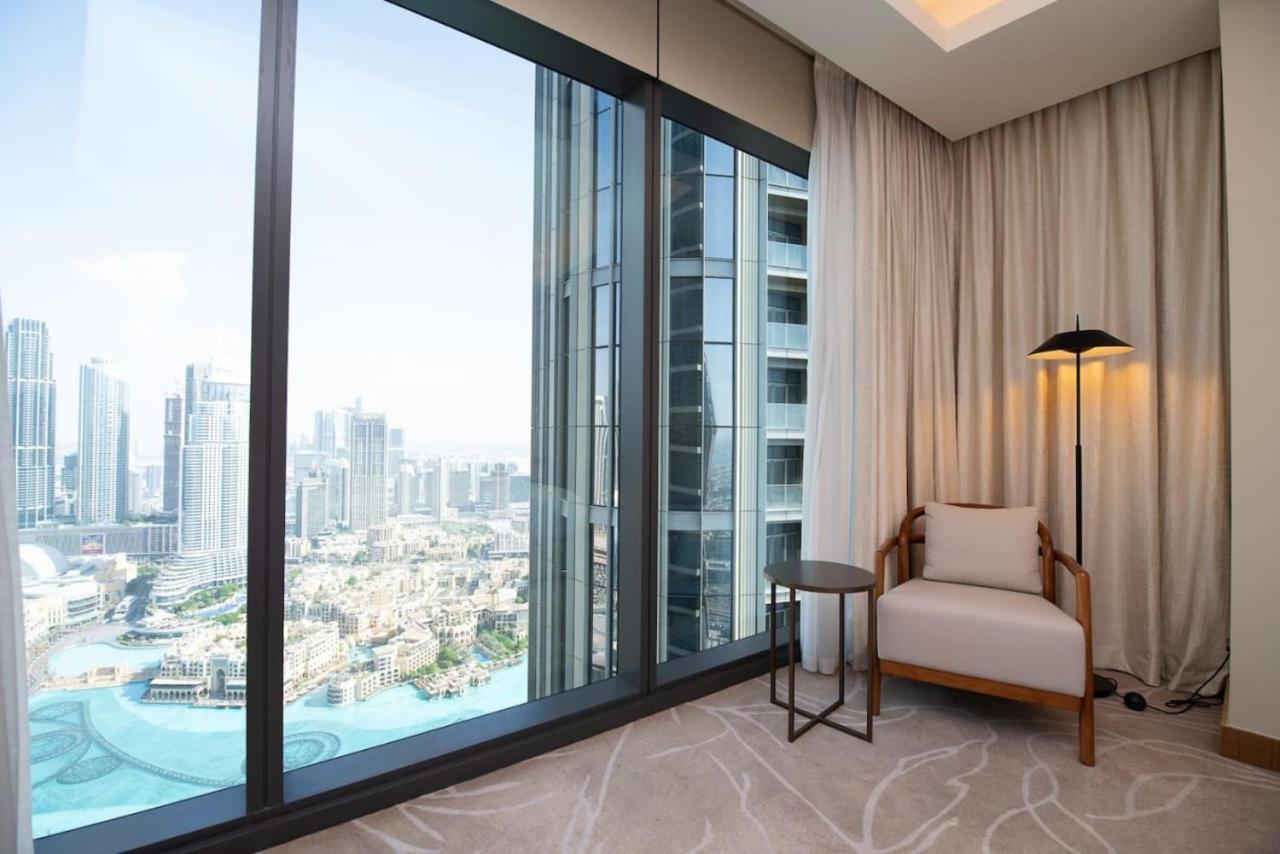 Gorgeous High Floor 3-Bed With Full Burj View Daire Dubai Dış mekan fotoğraf