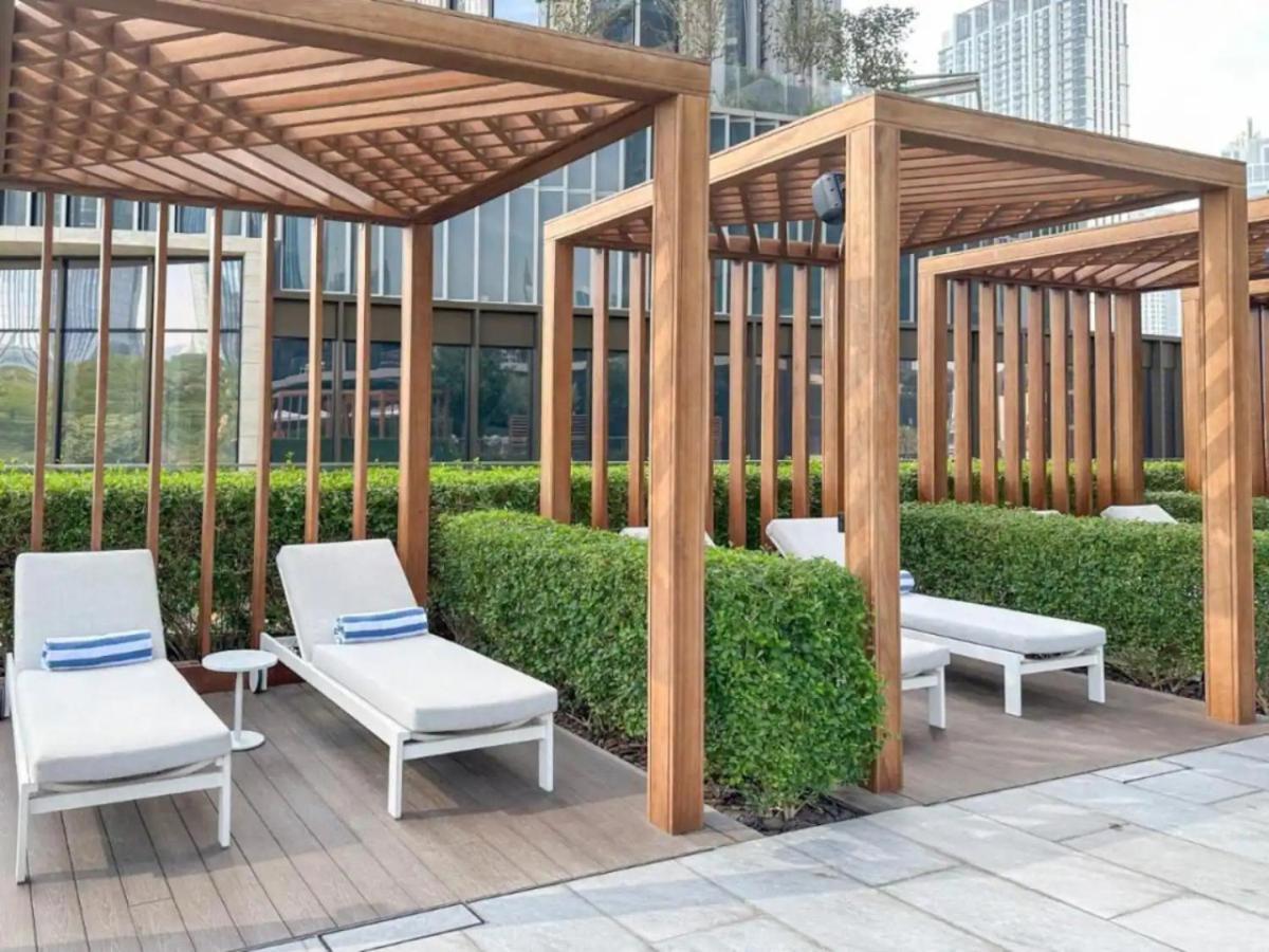 Gorgeous High Floor 3-Bed With Full Burj View Daire Dubai Dış mekan fotoğraf