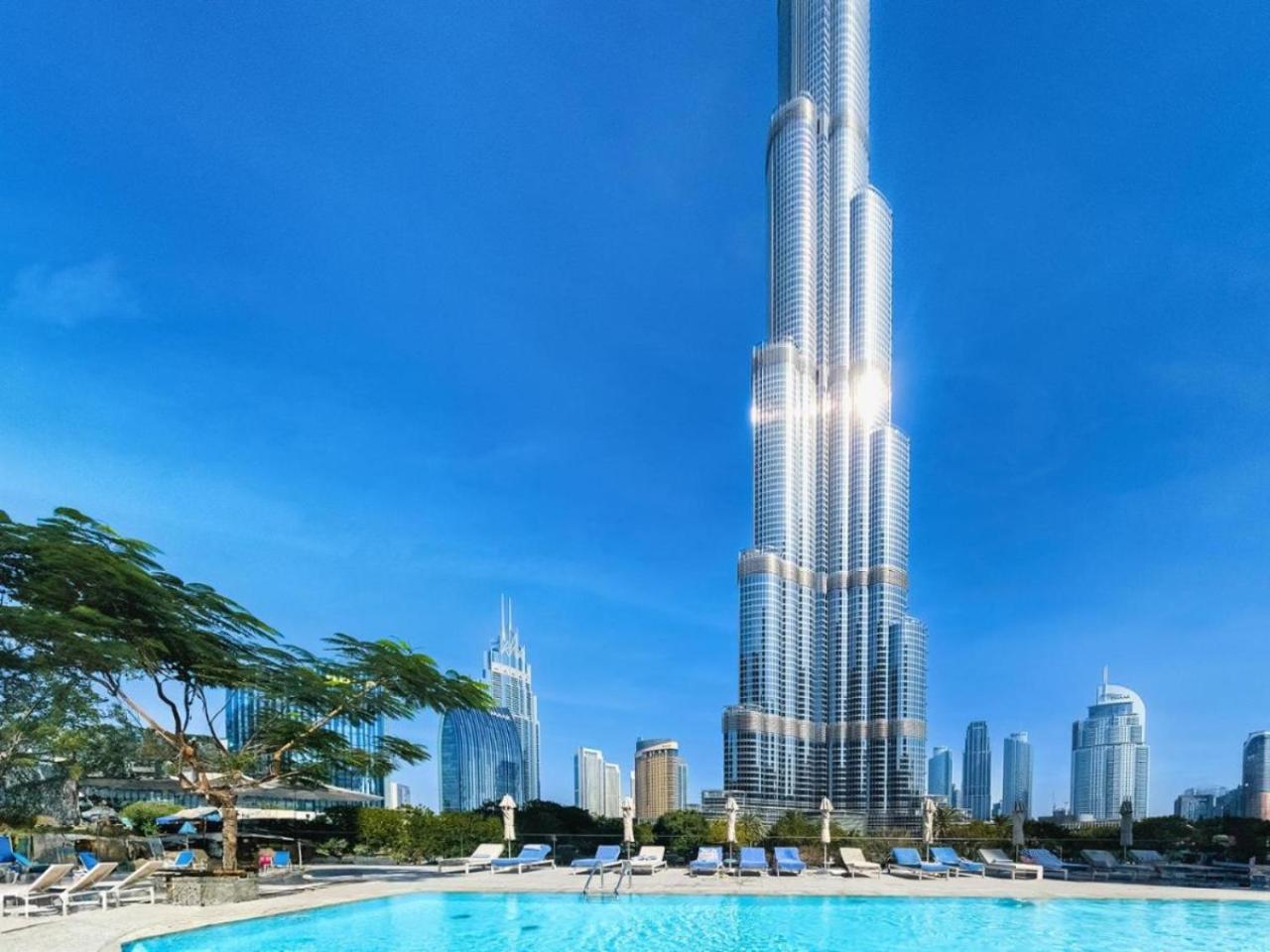 Gorgeous High Floor 3-Bed With Full Burj View Daire Dubai Dış mekan fotoğraf