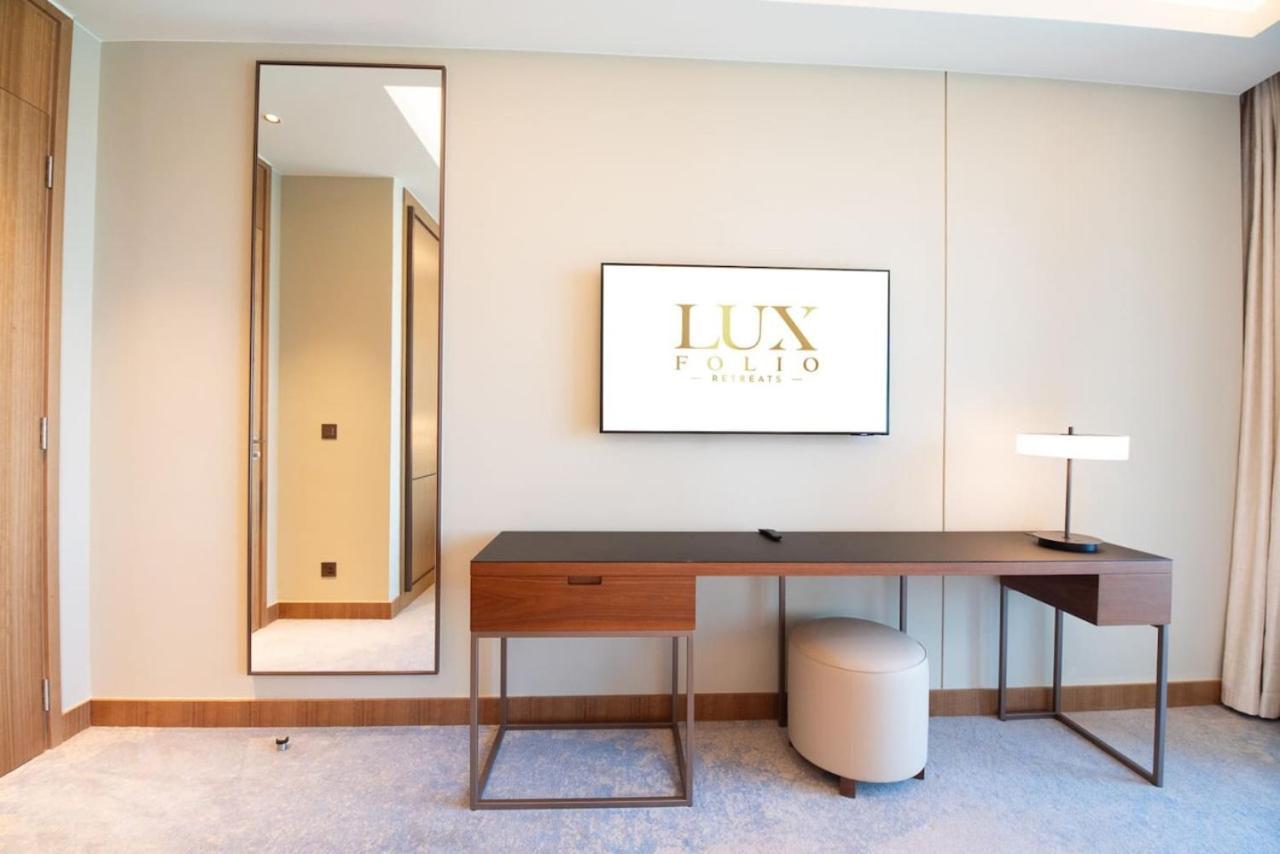 Gorgeous High Floor 3-Bed With Full Burj View Daire Dubai Dış mekan fotoğraf