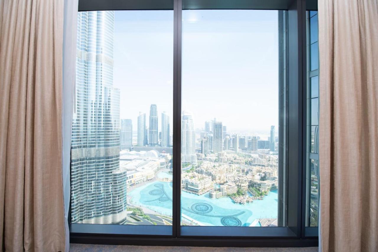 Gorgeous High Floor 3-Bed With Full Burj View Daire Dubai Dış mekan fotoğraf