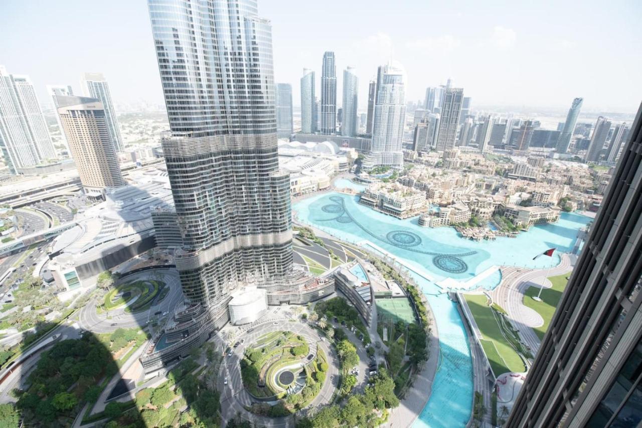 Gorgeous High Floor 3-Bed With Full Burj View Daire Dubai Dış mekan fotoğraf
