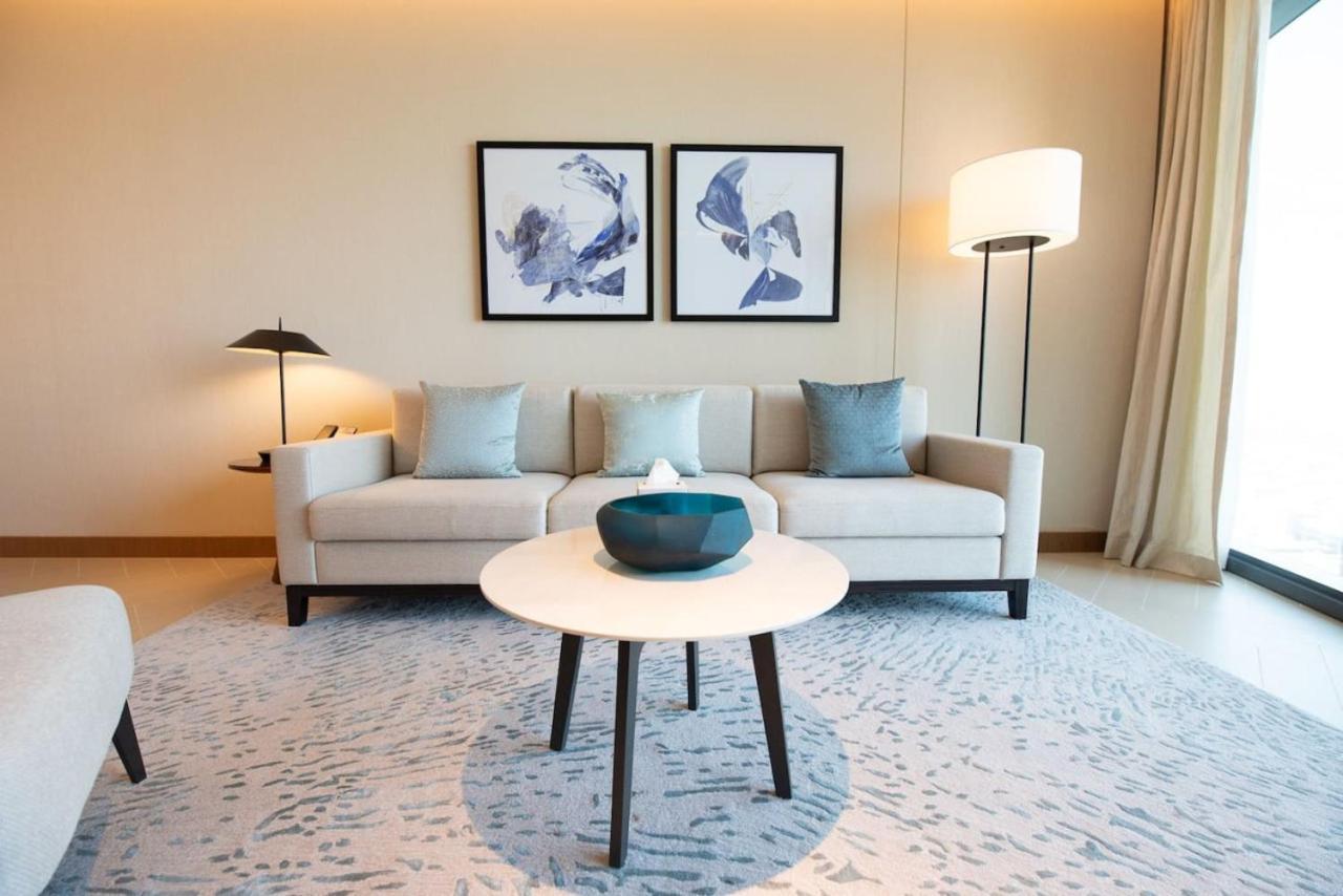 Gorgeous High Floor 3-Bed With Full Burj View Daire Dubai Dış mekan fotoğraf